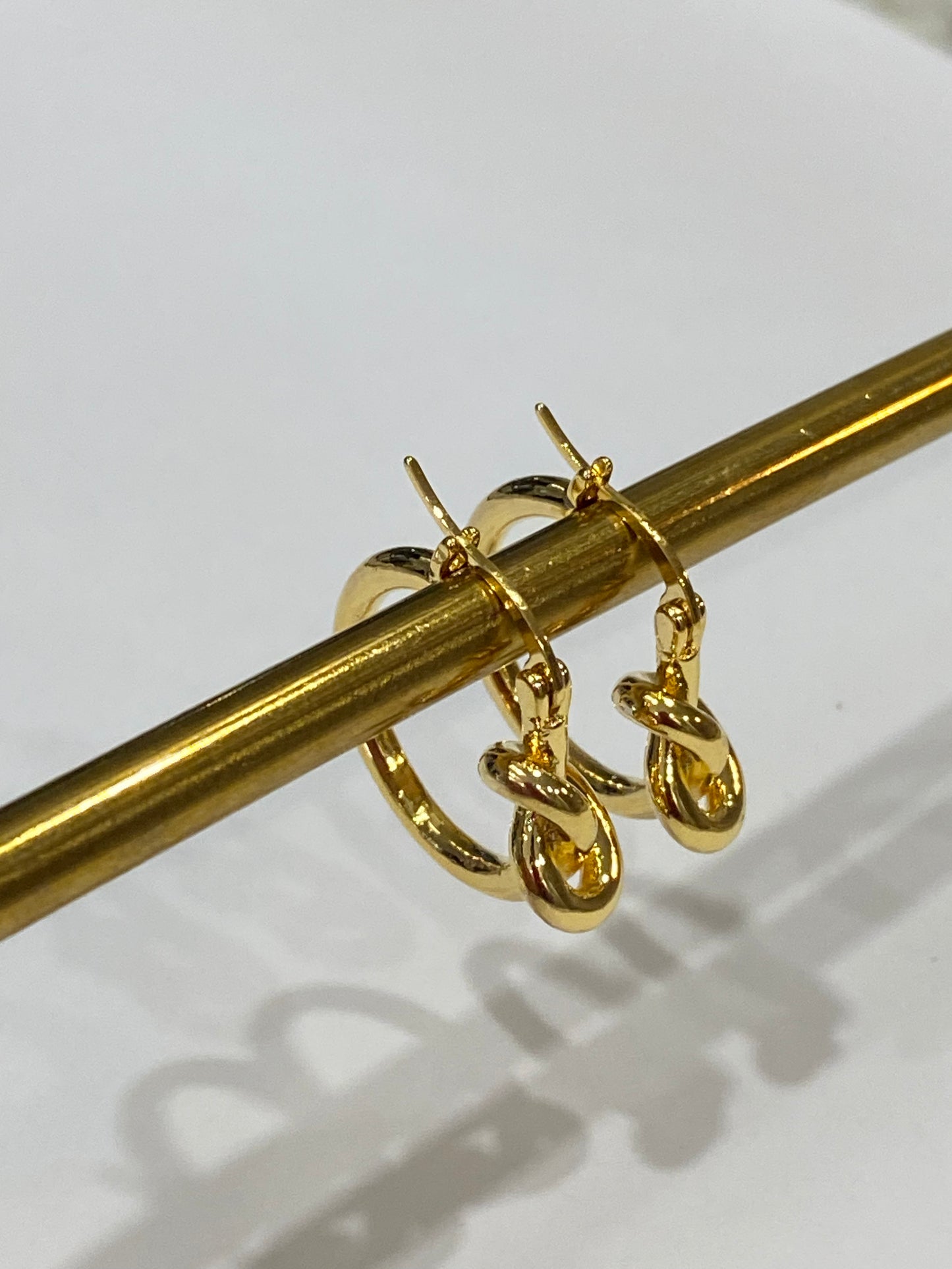 Boucles D'oreilles Noeud De Charme