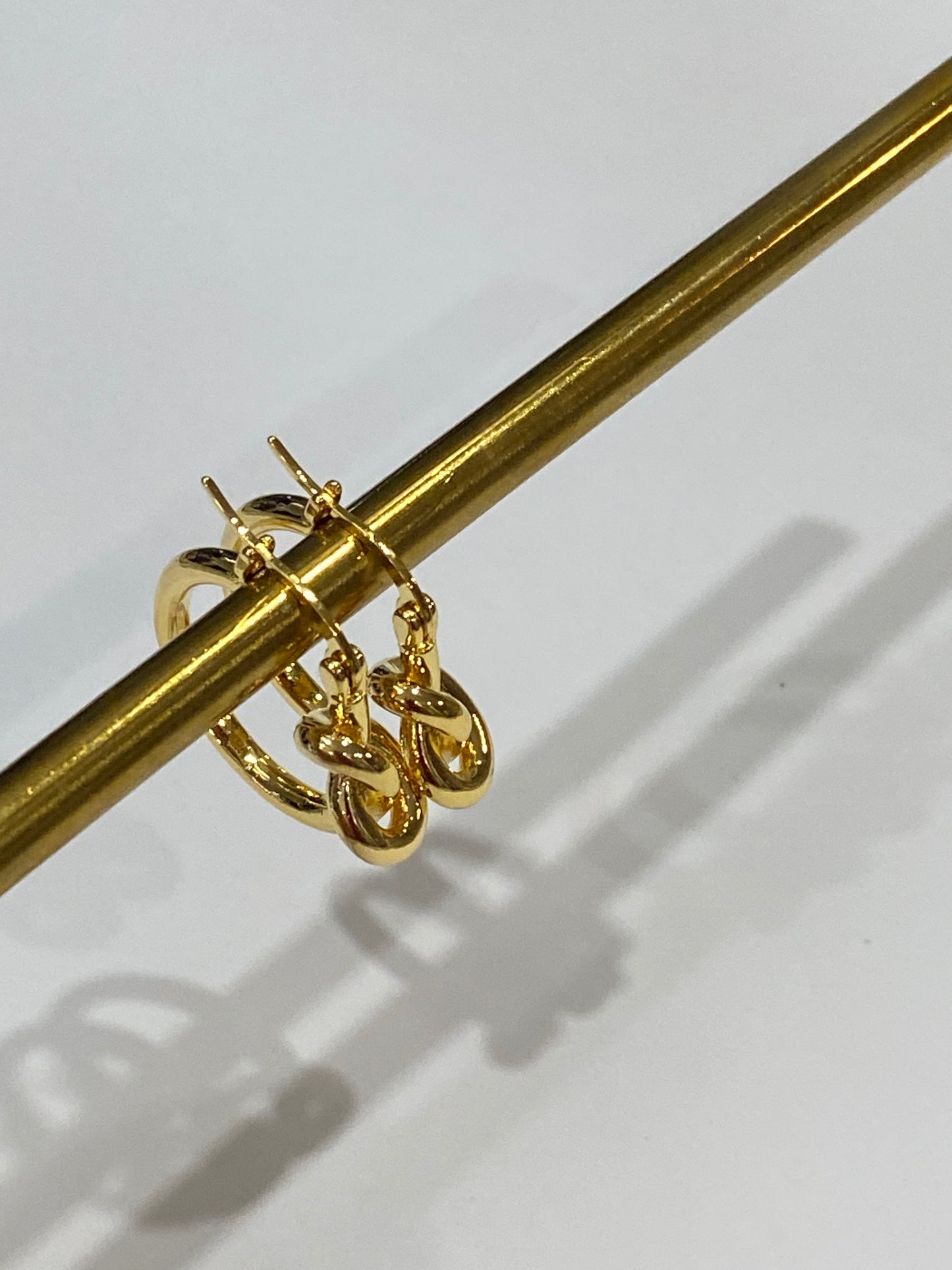 Boucles D'oreilles Noeud De Charme